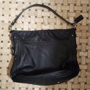 Black Leather Coach Purse